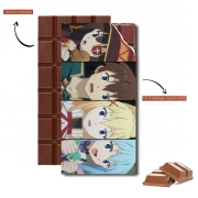 Tablette de chocolat personnalisé kono subarashi