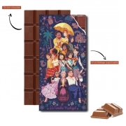 Tablette de chocolat personnalisé La familia Madrigal