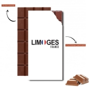 Tablette de chocolat personnalisé Limoges France