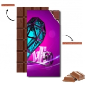 Tablette de chocolat personnalisé Love Droite
