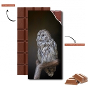 Tablette de chocolat personnalisé Lovely cute owl