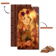 Tablette de chocolat personnalisé Luna Lovegood Art Painting