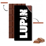 Tablette de chocolat personnalisé lupin