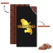 Tablette de chocolat personnalisé Madina Martinique 972