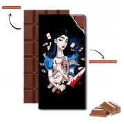 Tablette de chocolat personnalisé Madness in Wonderland