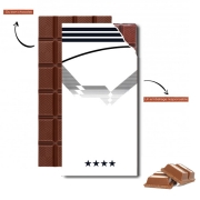 Tablette de chocolat personnalisé Allemagne Maillot Football