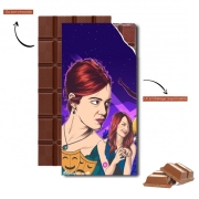 Tablette de chocolat personnalisé Mia La La Land