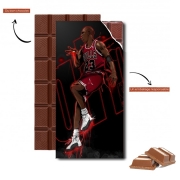 Tablette de chocolat personnalisé Michael Jordan