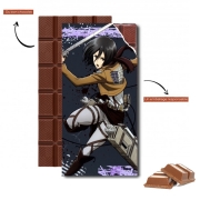 Tablette de chocolat personnalisé Mikasa Titan