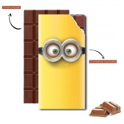 Tablette de chocolat personnalisé minion