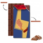 Tablette de chocolat personnalisé Miss Marvel
