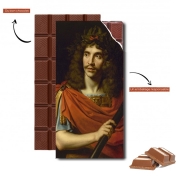 Tablette de chocolat personnalisé Moliere portrait