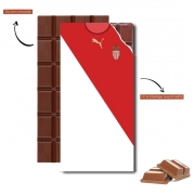 Tablette de chocolat personnalisé Monaco supporter
