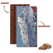 Tablette de chocolat personnalisé Mont Blanc