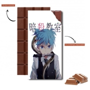 Tablette de chocolat personnalisé Nagisa shiota fan art snake