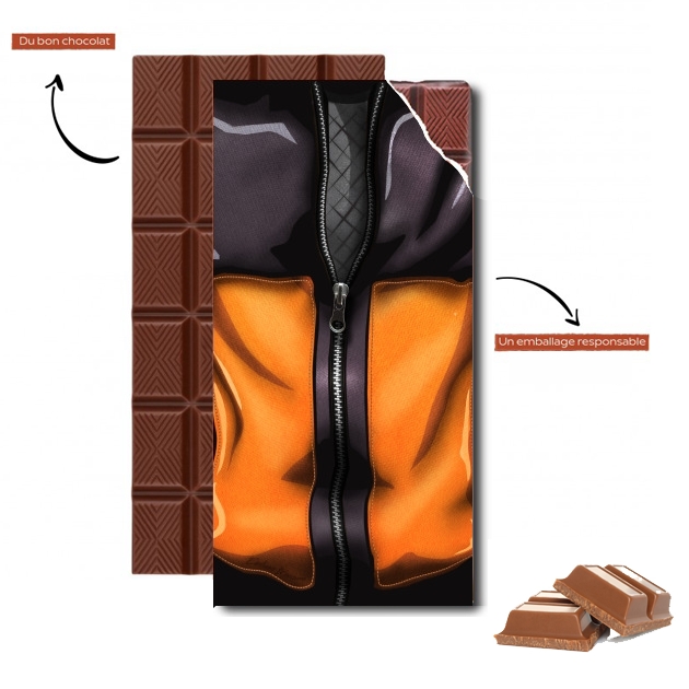 Tablette de chocolat personnalisé Naruto Cosplay
