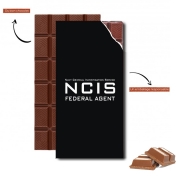 Tablette de chocolat personnalisé NCIS federal Agent
