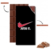 Tablette de chocolat personnalisé Nike naruto Jutsu it