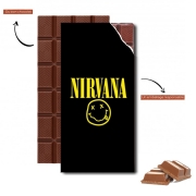 Tablette de chocolat personnalisé Nirvana Smiley