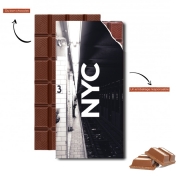Tablette de chocolat personnalisé NYC Métro