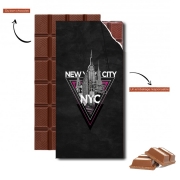 Tablette de chocolat personnalisé NYC V [pink]