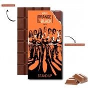Tablette de chocolat personnalisé Orange is the new black