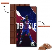 Tablette de chocolat personnalisé Ousmane dembele