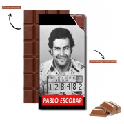 Tablette de chocolat personnalisé Pablo Escobar