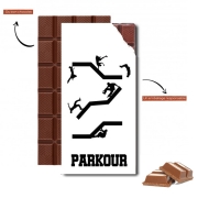 Tablette de chocolat personnalisé Parkour