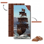 Tablette de chocolat personnalisé Bateau Pirate