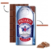Tablette de chocolat personnalisé Poliakov vodka