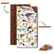 Tablette de chocolat personnalisé Polygon Art