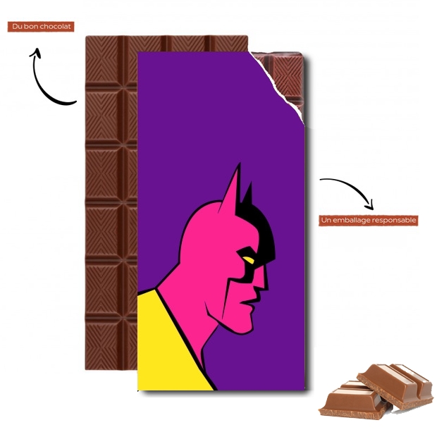 Tablette de chocolat personnalisé Pop the bat!