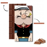 Tablette de chocolat personnalisé Popeyebox