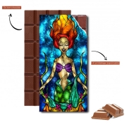 Tablette de chocolat personnalisé Princesse de la mer - Ariel