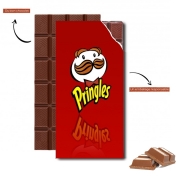 Tablette de chocolat personnalisé Pringles Chips
