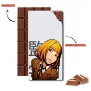 Tablette de chocolat personnalisé Prison school Hana