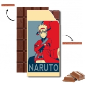 Tablette de chocolat personnalisé Propaganda Naruto Frog