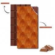 Tablette de chocolat personnalisé Fourrure de Chien (Motif)