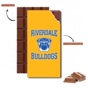 Tablette de chocolat personnalisé Riverdale Bulldogs