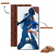 Tablette de chocolat personnalisé Roberto Baggio Italian Striker