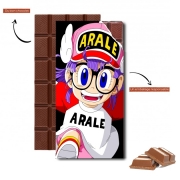 Tablette de chocolat personnalisé Run Arale Norimaki