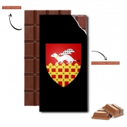 Tablette de chocolat personnalisé Saint Malo Blason