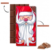 Tablette de chocolat personnalisé Santa Claus