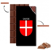 Tablette de chocolat personnalisé Savoie Blason
