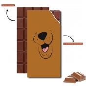 Tablette de chocolat personnalisé Scooby Dog