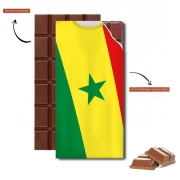 Tablette de chocolat personnalisé Senegal Football