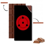 Tablette de chocolat personnalisé Sharingan