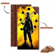 Tablette de chocolat personnalisé Soul of the Legendary Ninja