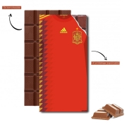 Tablette de chocolat personnalisé Spain World Cup Russia 2018 